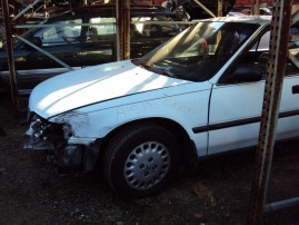 1992 HONDA ACCORD DX, 2.2L AUTO SDN, COLOR WHITE, STK A15194